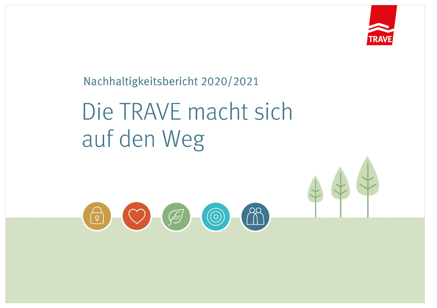 Titelbild des Nachhaltigkeitsberichtes 2020/2021